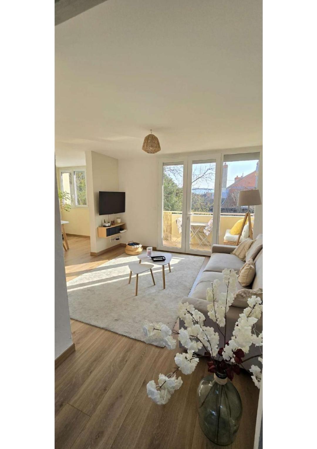 Superbe T3 Cosy, Parking Gratuit + Balcon Apartment Riom Exterior photo